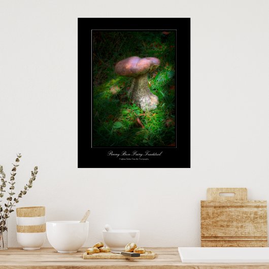 Penny Bun Fairy Toadstool Galerie Stil Poster (Küche)