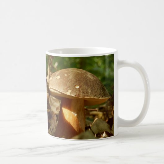 Penny Bun Mushroom-Tasse Kaffeetasse (Rechts)