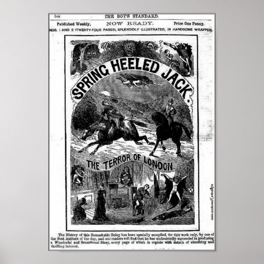 Penny Dreadful-Spring-heeled Jack Plakat (Vorne)