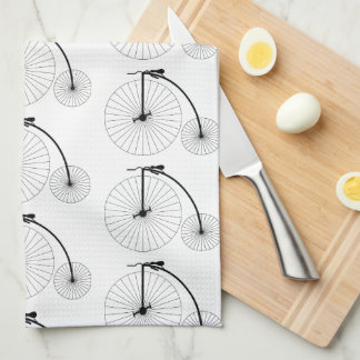 Penny Farthing Bicycle Design Geschirrtuch