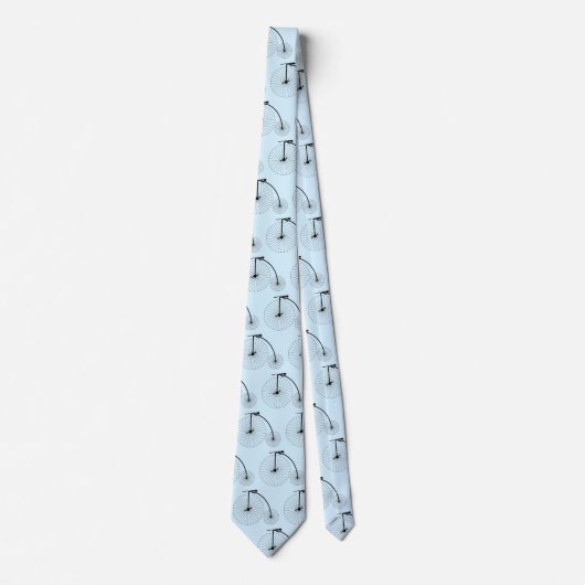 Penny Farthing Bicycle Design Krawatte (Vorderseite)