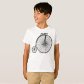 Penny Farthing - Black T-Shirt (Vorne ganz)