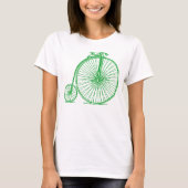 Penny Farthing - Grass Green T-Shirt (Vorderseite)
