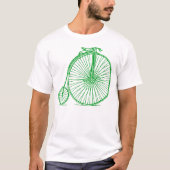 Penny Farthing - Grass Green T-Shirt (Vorderseite)