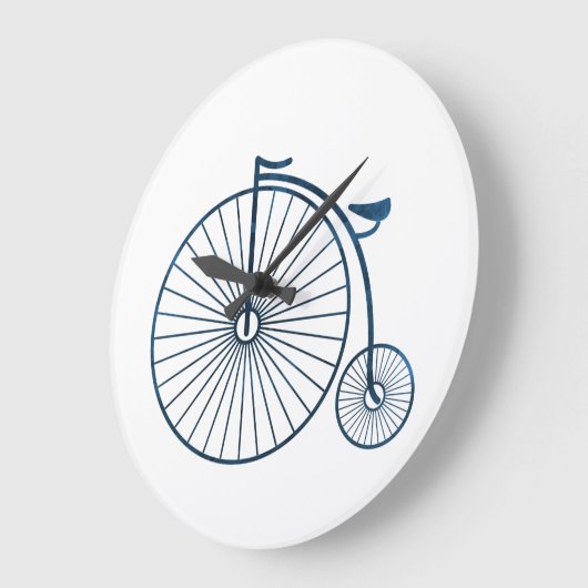 penny farthing große wanduhr (Winkel)