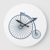 penny farthing große wanduhr (Vorderseite)