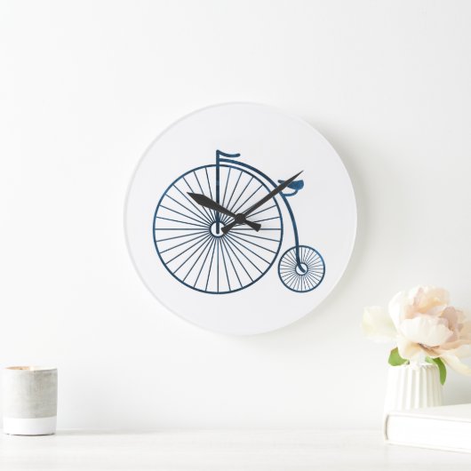 penny farthing große wanduhr (Zuhause)