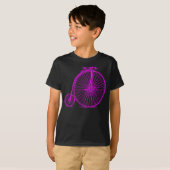 Penny Farthing - Magenta T-Shirt (Vorne ganz)
