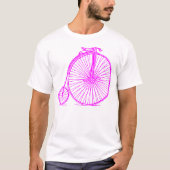 Penny Farthing - Magenta T-Shirt (Vorderseite)