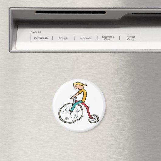 Penny Farthing Magnet (In Situ (Geschirrspüler))