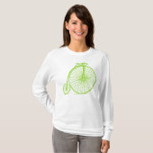 Penny Farthing - Martian Green T-Shirt (Vorne ganz)