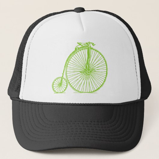 Penny Farthing - Martian Green Truckerkappe (Vorderseite)