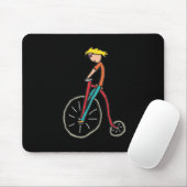 Penny Farthing Mousepad (Mit Mouse)