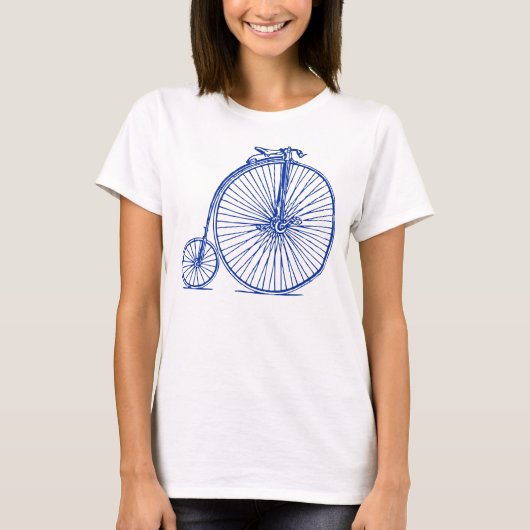 Penny Farthing - Navy T-Shirt (Vorderseite)