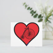 Penny-Farthing Postkarte (Stehend Vorderseite)
