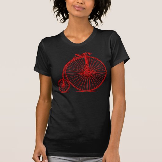 Penny Farthing - Red T-Shirt (Vorderseite)