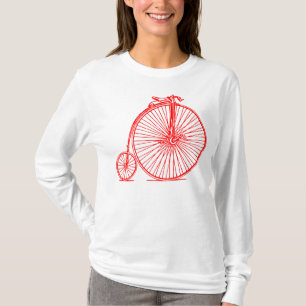 Penny Farthing - Red T-Shirt