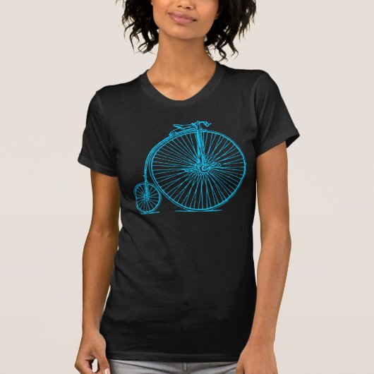 Penny Farthing - Sky Blue T-Shirt (Vorderseite)