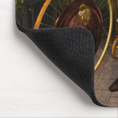 Penny-Farthing Steampunk Mousepad (Ecke)