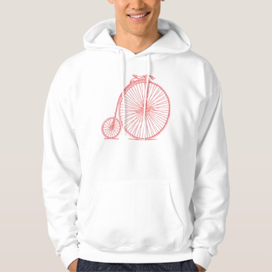 Penny Farthing - Tropical Pink Hoodie (Vorderseite)