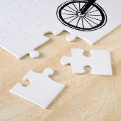Penny Farthing Vintag Bicycle Illustration Puzzle (Seite)