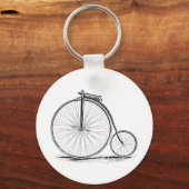 Penny Farthing Vintages Rad Schlüsselanhänger (Vorderseite)