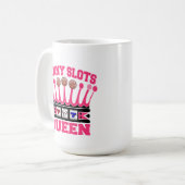 Penny kerbt Königin Kaffeetasse (Vorderseite Links)