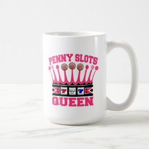 Penny kerbt Königin Kaffeetasse