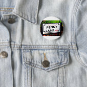 Penny lane Liverpool England-Zeichen Button (Beispiel)