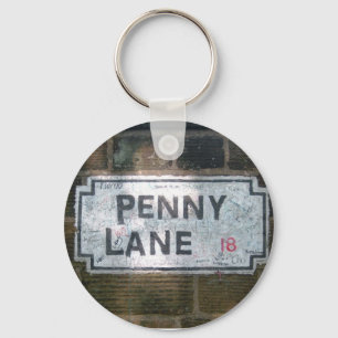 Penny Lane Street Sign Schlüsselanhänger