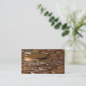 Penny-Pennys-Münzen-Geld Visitenkarte (Stehend Vorderseite)