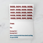 Penny Pincher Karte (Innenseite)