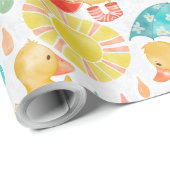 Penny Puddle Duck Geschenkpapier (Rolleneckpunkt)
