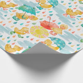 Penny Puddle Duck Geschenkpapier (Ecke)