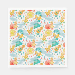 Penny Puddle Duck Serviette