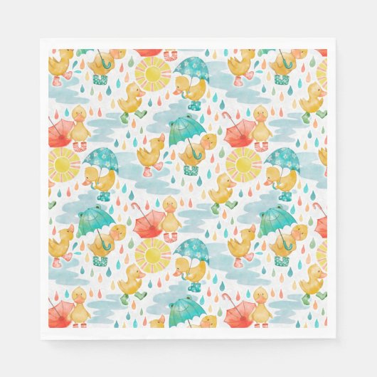 Penny Puddle Duck Serviette (Vorderseite)