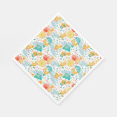 Penny Puddle Duck Serviette (Ecke)