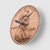 Penny Runde Wanduhr (Winkel)