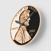 Penny Runde Wanduhr (Winkel)