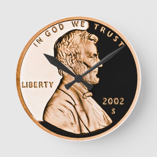 Penny Runde Wanduhr (Vorderseite)