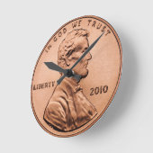 Penny Runde Wanduhr (Winkel)