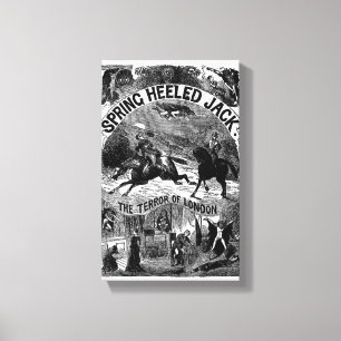 Penny-schreckliches - Frühling-auf den Fersen Leinwanddruck