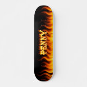 Penny-Skateboardfeuer und Flammenentwurf Skateboard (Vorne)