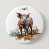 Penny the Playful Piglet, Brauch Button (Vorderseite)