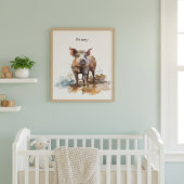Penny the Playful Piglet, Brauch Poster