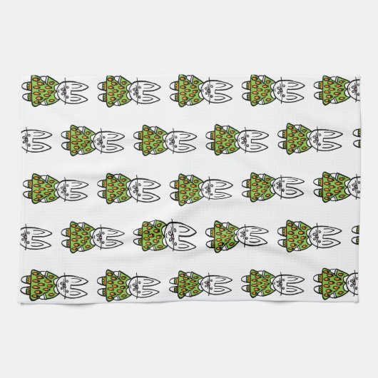 Penny the Rabbit Geschirrtuch (Horizontal)