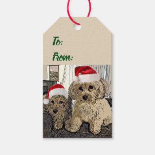 Penny-und Kupfer-Weihnachtsumbauten Geschenkanhänger
