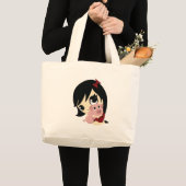 Penny und Snickerdoodle Jumbo Stoffbeutel (Vorderseite (Produkt))