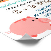 Penny War Flyer Editable Template Poster (Ecke)