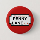 Penny-Weg, Straßenschild, Liverpool, Button (Vorderseite)